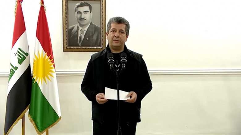 دەقی گوتارەكەی مەسرور بارزانی سەرۆكی حكوومەتی هەرێمی كوردستان سەبارەت بە ڕووداوی لافاوەكەی شاری هەولێر