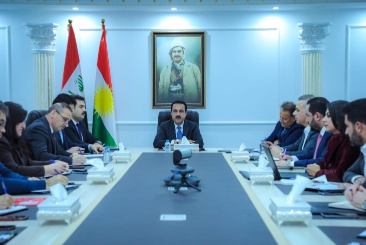 The governor of Erbil chaired a meeting of the Municipalities