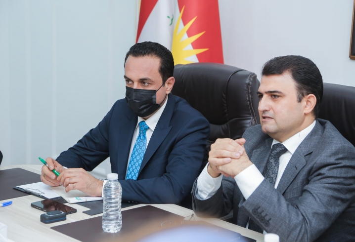 بەسەرپەرشتی سەرۆکی دیوانی ئەنجومەنی وەزیران و پارێزگارى هەولێر، کۆبوونەوەیەک لەگەڵ سەرجەم قائیمقامەکان ئەنجامدرا