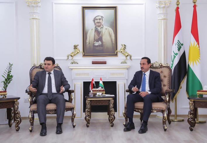 سەرۆکی دیوانی ئەنجومەنی وەزیران و پارێزگارى هەولێر، پێشوازیان لە سەرۆکى زانکۆکانى (سەڵاحەدین و زانکۆ پزیشکى و پۆڵیته‌كنیكی هەولێر و بۆردی کوردستان) کرد
