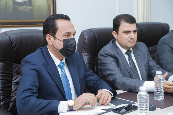 سەرۆکی دیوانی ئەنجومەنی وەزیران و پارێزگارى هەولێر، لەگەڵ سەرجەم بەڕێوەبەرەگشتییەکان کۆبوونەوە