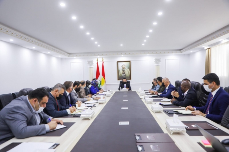 بەسەرپەرشتى پارێزگارى هەولێر، تایبەت بە پرسى کۆچ و کۆچبەران کۆبوونەوەیەکى تایبەت ئەنجامدرا 