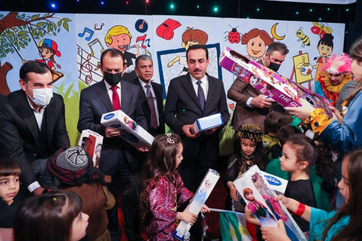لەهەولێر ڕۆژی جیهانی چەسپاندنی مافەکانی منداڵان بەرز ڕاگیرا