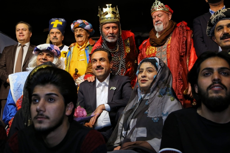 دوای 100 ساڵ، دووبارە شانۆگەری سەڵاحەدینی ئەیووبی لەهەولێر نمایشکرایەوە