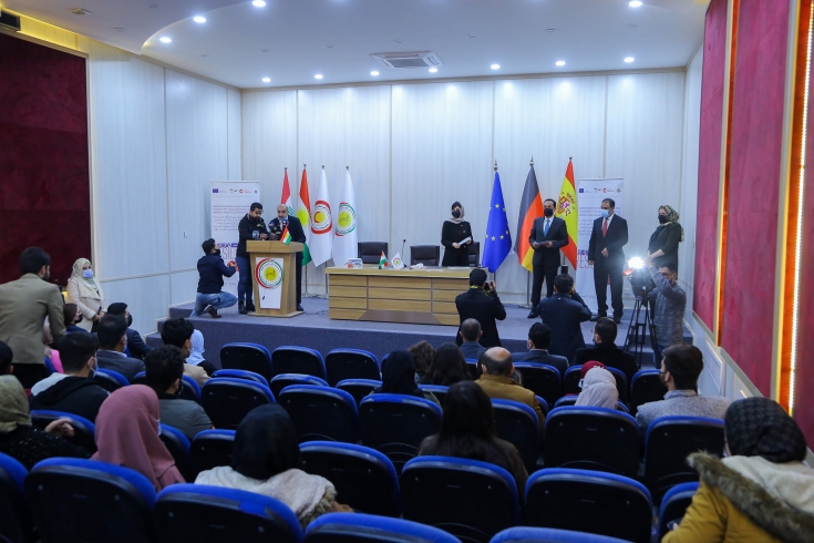 بەئامادەبوونى پارێزگارى هەولێر، کۆتایی بە قۆناغى دووەمى پڕۆژەی دەرفەتی ڕاهێنانی پیشەیی تایبەت بە پسپۆرە پزیشکیەکان هێنرا 