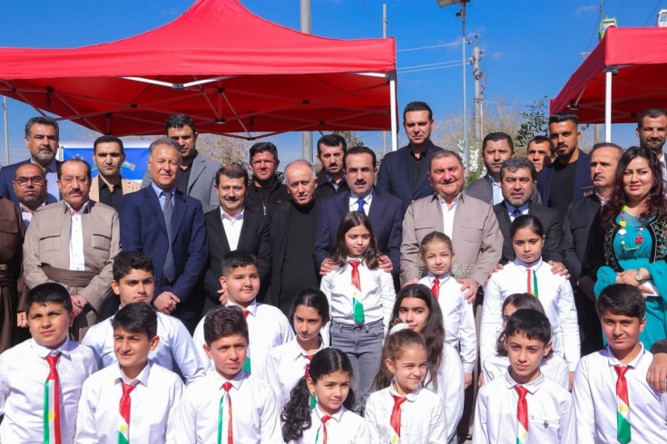 لەژێرچاودێرى و ئامادەبوونى پارێزگارى هەولێر، ئۆپەرێتى(بارزانى نەمر) و پێشانگاى من و هونەر منداڵان کرایەوە