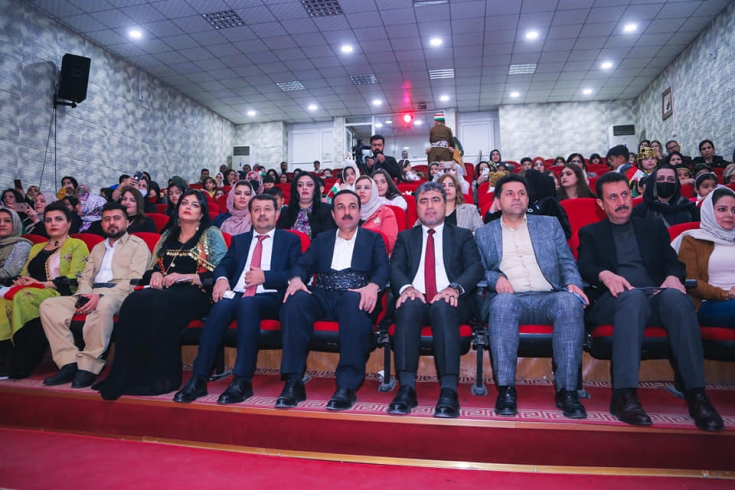 لەژێرچاودێرى پارێزگاری هەولێر، کەرنەڤاڵى هونەرى منداڵانى ئەنجامدرا