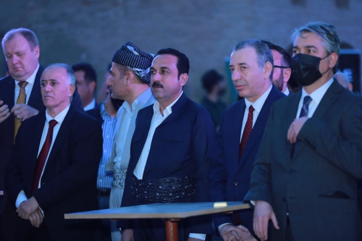 بەئامادەبوونی پارێزگاری هەولێر، لەسەر قەڵای هەولێر بە بۆنەی سەری ساڵی نوێی بابلی ئاشووری و جەژنەكانی ئەكیتۆ ئاهەنگێک سازکرا