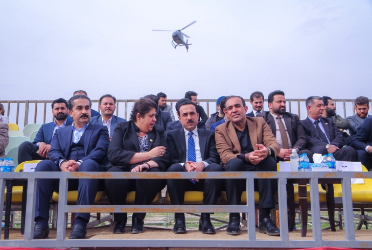 بەئامادەبوونى وەزیرى پەروەردە و پارێزگارى هەولێر، فیستیڤاڵى وەرزشى ساڵانەى قوتابخانەکانى سنووری پەروەردەى دەشتی هەولێر سازکرا