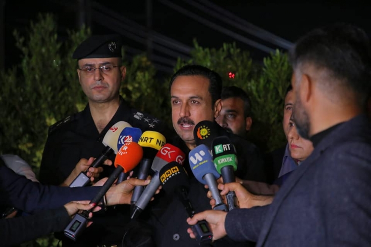 پارێزگاری هەولێر: حکوومەتی عێراق بەرپرسیاری یەکەمە بۆ راگرتنی ئەو هێرشانەی دەکرێنە سەر هەولێر
