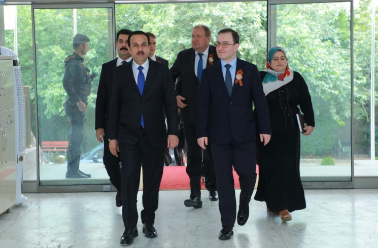 پارێزگارى هەولێر، پێشوازی لە باڵیۆزی رووسیا لە عێراق کرد