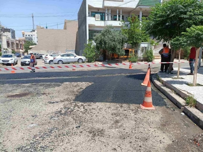 بەشێک لە شەقام و کۆڵانەکانی گەڕەکی هەڤاڵان، نۆژەن دەکرێتەوە