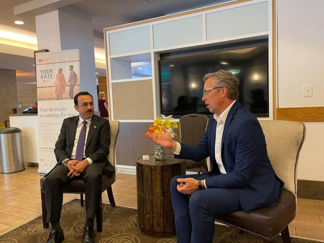 پارێزگاری هه‌ولێر لەگەڵ شاره‌داری فڕانک لی کۆبۆوە