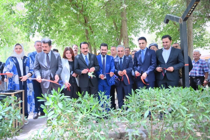 بەئامادەبوونى پارێزگارى هەولێر، 