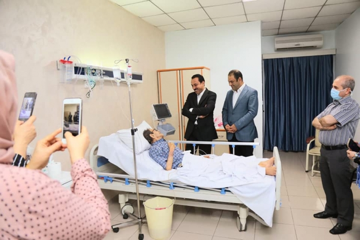 لەسەر ئەرکی سەرۆکی حکومەتی هەرێمی کوردستان، چارەسەری پزیشکی بۆ هونەرمەندی دیاری کوردستان و شاری هەولێر 