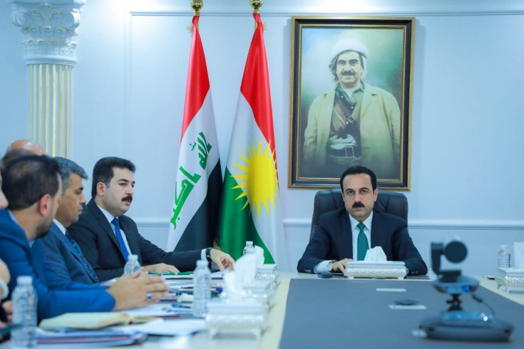 بەسەرپەرشتى پارێزگارى هەولێر، کۆبوونەوەیەکى تایبەت بە بەرنامەى ئامادەباشى بۆ ڕووبەڕووبوونەوەى کەمى ئاوى خواردنەوە ئەنجامدرا