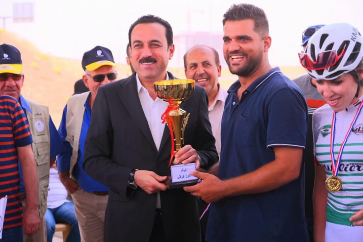 بەئامادەبوونی پارێزگاری هەولێر، کۆتایی بەخولی دووەمی پاڵەوانیەتی پایسکلسواری کراوە بۆ ئافرەتان هێنرا