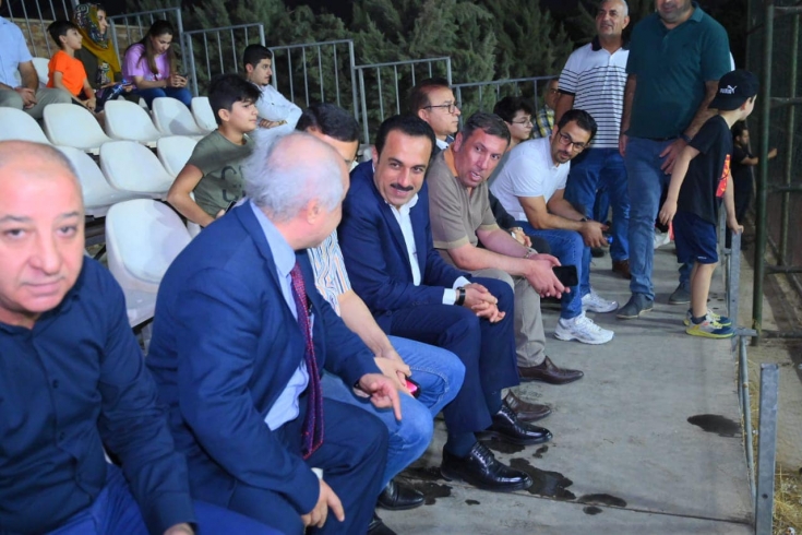 ئێوارەی ئەمرۆ 3-9-2022 بە ئامادەبوونی ئومێد خۆشناو پارێزگاری هەولێرو دکتۆر شاکر ئەحمەد سمۆ بەرێوەبەری گشتی وەرزش و ژمارەیەکی بەرچاو لە هەوادارانی وەرزشی؛