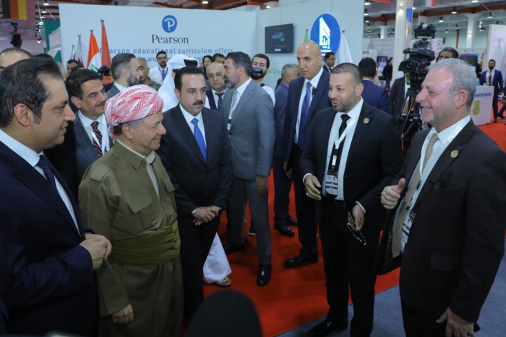 أربيل.. بحضور الرئيس بارزاني.. انطلاق فعاليات معرض الشرق الأوسط الثاني للتربية والتعليم