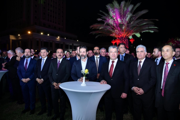 اربيل.. بحضوررئيس الوزراء احياء الذكرى الـ 75 لتأسيس جمهورية الصين الشعبية