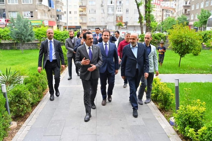 محافظ أربيل يزور غرفة تجارة وصناعة ديار بكر