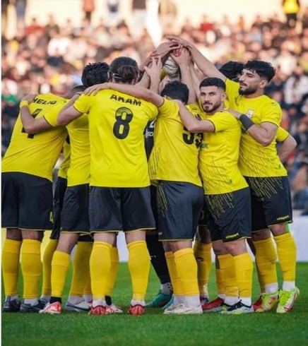 محافظ أربيل يهنئ فريق أربيل بعد فوزه على نادي الكرخ