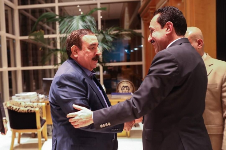 پارێزگاری هەولێر،  پێشوازی لە پارێزگاری ئەنبار کرد