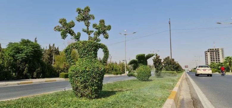 هەڵمەتی تەقلیمکردن و خاوێنکردنەوە و رێکخستنەوەی شێوەکاریەکانی پایتەخت