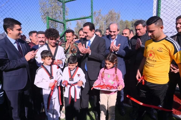 پارێزگارى هەولێر، لەگوندى سفەیە سەر بە ناحییەى گوێڕ، یاریگایەکى 6 یاریزانى کردەوە