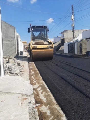 قیڕتاوکردنی چەندین شەقامی ناوخۆی گەڕەکی گوڵان