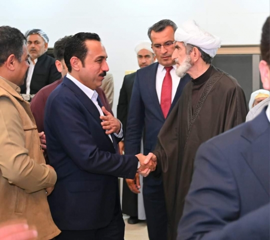 وەزیری ئەوقاف و پارێزگاری هەولێر، سەردانی تەکیەی شێخ کاکەیان کرد