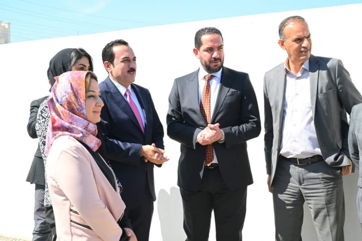 پارێزگارى هەولێر، پڕۆژەى قیڕتاوکردنى چەند شەقامێکى لە گەڕەکى فەرمانبەران بەسەرکردەوە