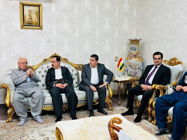 پارێزگاری هەولێر سەردانی تێکۆشەری دێرین خورشید شێرەی کرد