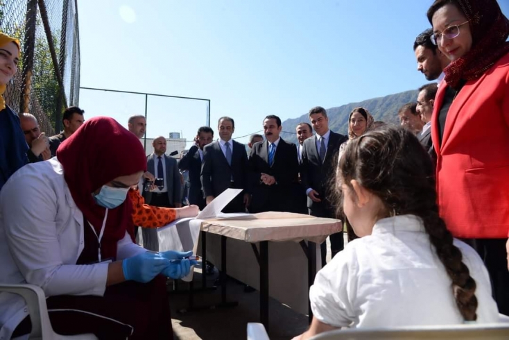هەڵمەتی نیشتمانیی سەرتاسەری کوتانی منداڵان دژی نەخۆشی سورێژە دەستى پێکرد