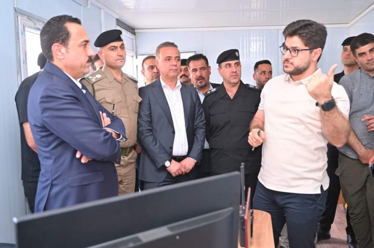 پارێزگارى هەولێر، سیستەمى نوێى کامێراى چاودێرى بازاڕى قەیسەر و ڕێوشوێنەکانى پاراستنى بازاڕکەى بەسەرکردەوە