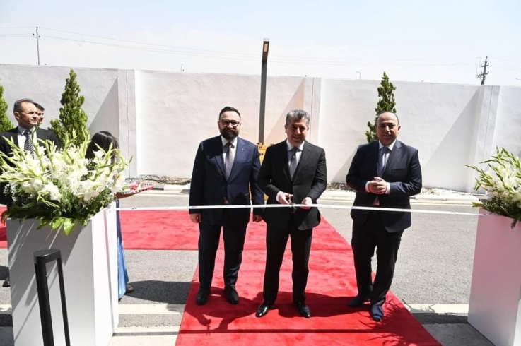 سەرۆکوەزیران مەسرور بارزانی سەنتەری 
