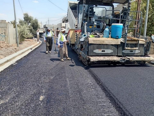 بەحرکە .. قیڕتاوکردنی شەقامە ناوخۆییەکانى گەڕەکی ئازادی