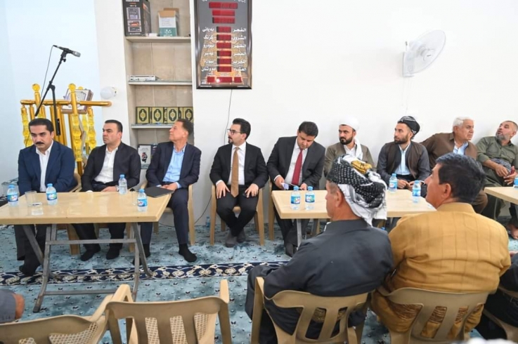 گوندی برایمەلەک... کۆبونەوەیەک لەگەڵ دانیشتوانی ژمارەیەک گوندی سنووری قەزایی قوشتەپە بەڕێوەچوو