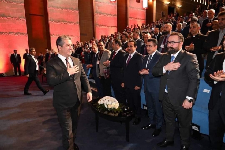 بەئامادەبوونی سەرۆکی حکومەت،  یەکەمین سیمپۆزیۆمی سریانی لە نیشتیمان، لە هەولێر بەڕێوە چوو.