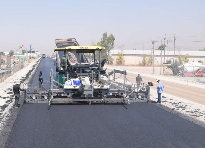 دووسایدی گەزنە لە قۆناغی کۆتاییدایە و لە 90%ى کارەکانی تەواو بووە       