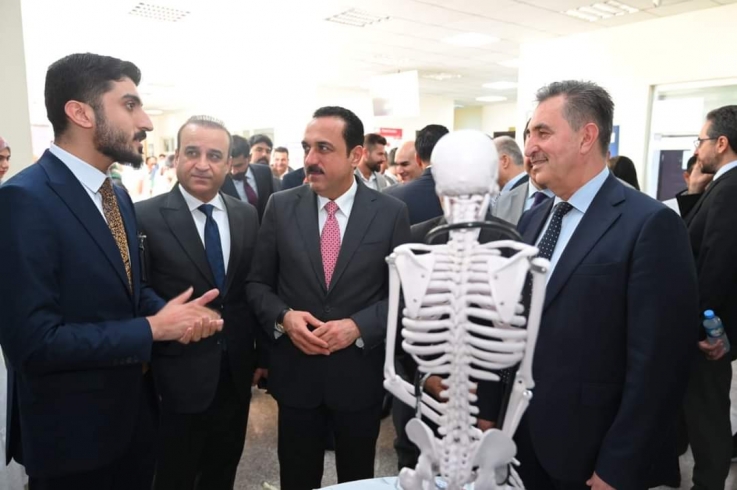 کردنەوەی پێشانگاى تایبەت بە هەلی کار، لە کۆلێژی تەکنیکی تەندروستی و پزیشکی هەولێر