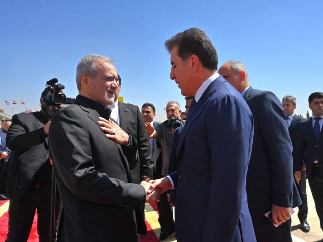 سەرۆککۆمارى ئێران هەولێرى بەجێهێشت