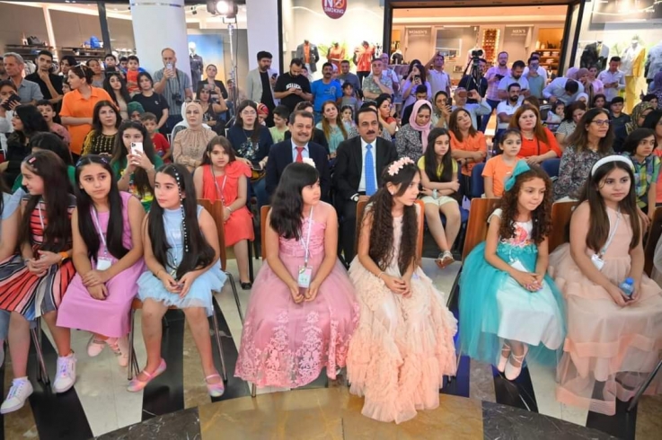 لە هەولێر ...  فیستیڤاڵی هونەرى منداڵانى ئەنجامدرا