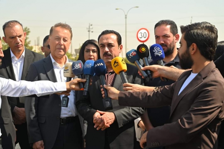 پارێزگارى هەولێر، پڕۆژەى ڕنین و قیڕتاوکردنی شەقامی بنەسڵاوەى بەسەرکردەوە