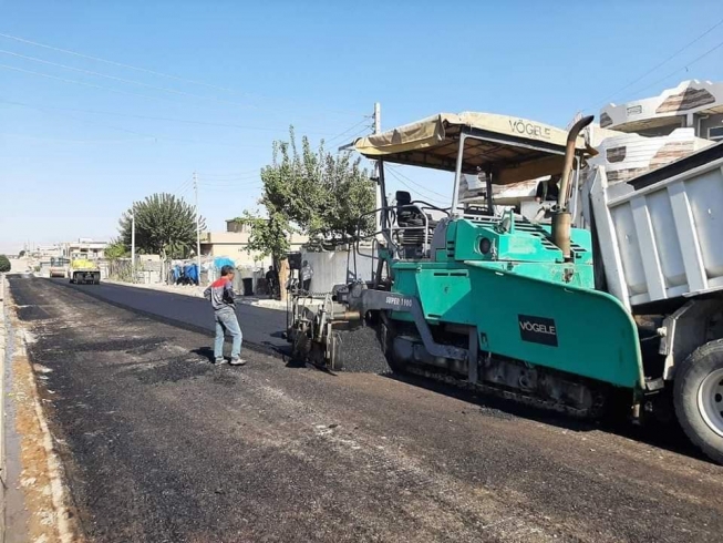 باسرمە .. قیڕتاوکردنی چەند شەقامێک