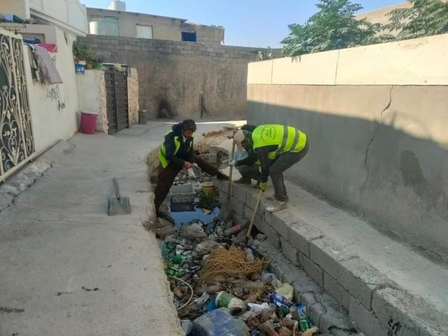 بەحرکە .. پاککردنەوەى چەپەری ئاو وەرگرتن و مەنهۆل و ئاوەڕۆكان