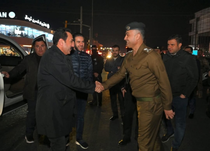 هەولێر … لە بازاری ئیسکان هاوڵاتیان ئاهەنگی سەری ساڵیان بەشادی گێرا