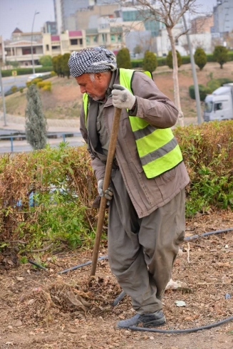 لە پێناو جوانترکردنی سیمای شار و بە ئامانجی زیادکردنی ڕێژەیی سەوزایی لە سەنتەری شاری هەولێر