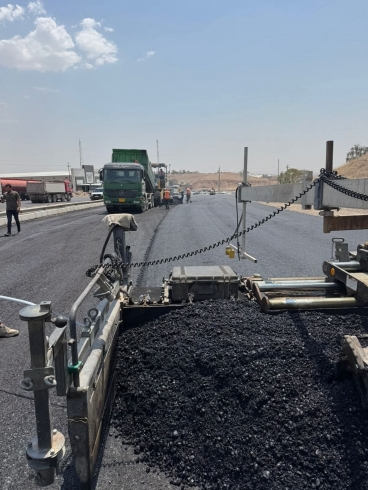 کارکردن لە ڕێگاى ( هەولێر - خەبات ) بەردەوامە