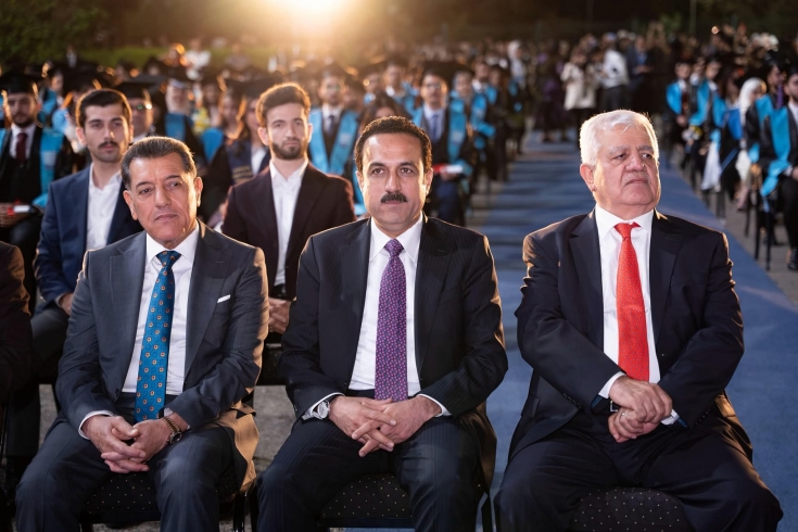 هەولێر ... ئاهەنگی دەرچوونی قوتابیانی زانکۆی لوبنانی فەرەنسی